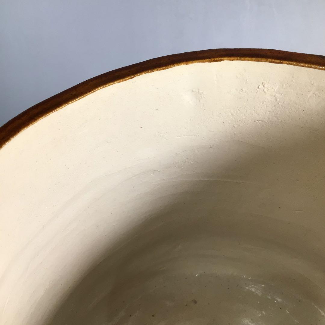 Ｎ５１５　水指　『泉南窯　塚本美恵子造』　共箱　茶道具