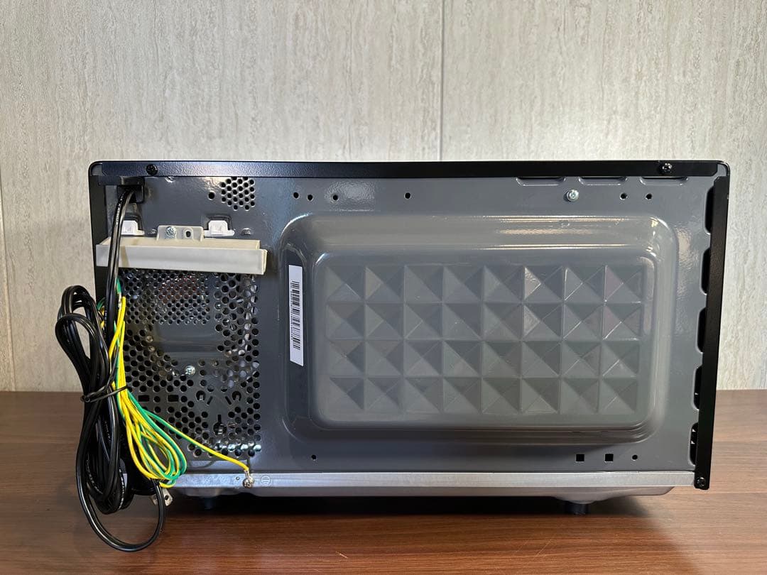 美品 PRW-F180(B) 山善電子レンジ 18L 単機能　ブラック