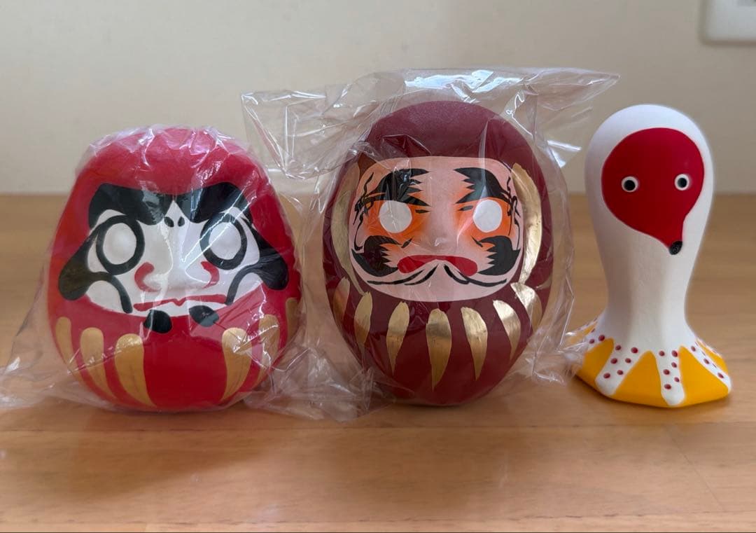 【バラ売可】無印良品 福缶 縁起物 寅 卯 辰 巳 だるま