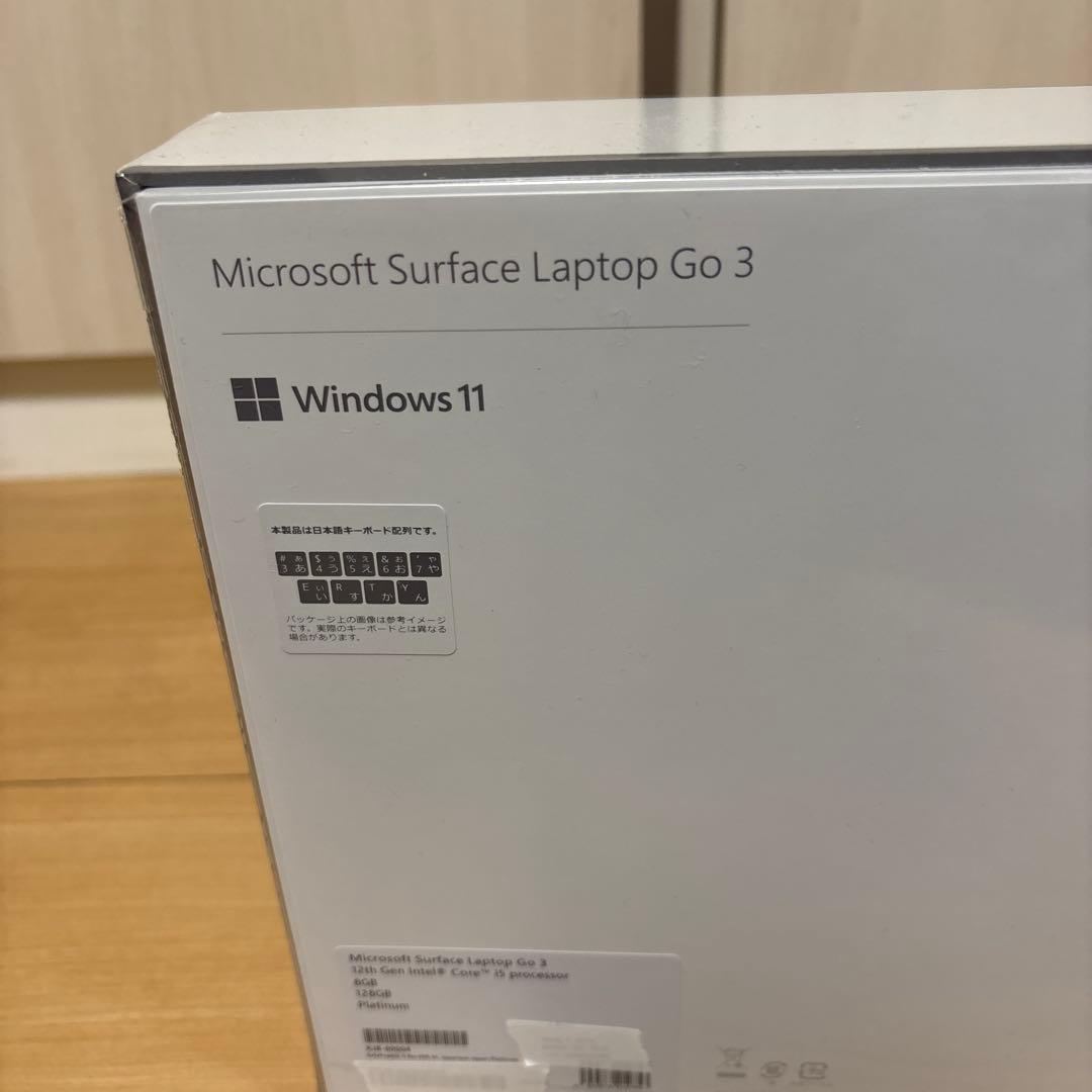 Windowsノート本体 Microsoft Surface Laptop Go 3 128GB