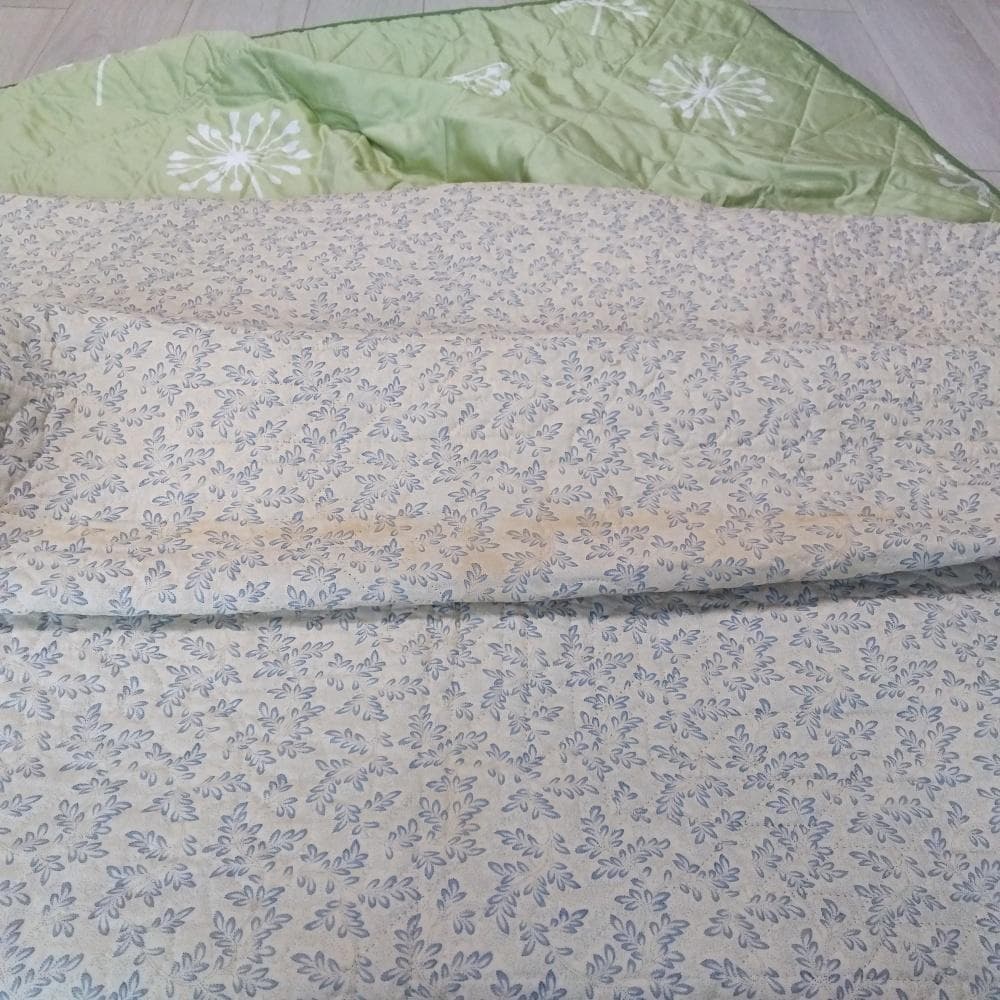 パッチワーク キルト ハンドメイド ベッドカバー タペストリー