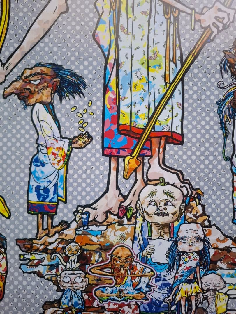 村上隆作品『魂の譲渡』
