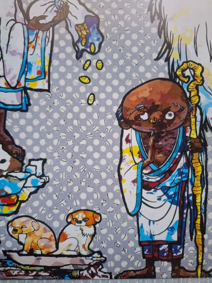 村上隆作品『魂の譲渡』