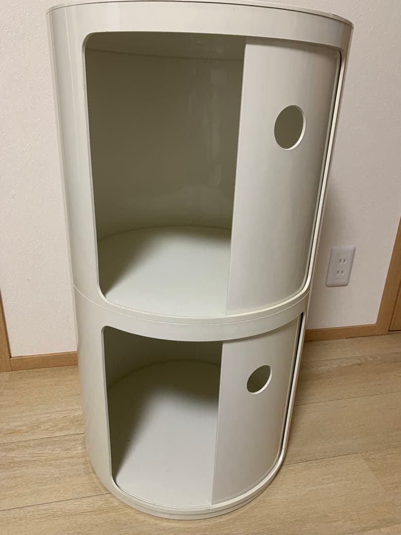 コンポニビリ　ラウンドエレメントH2　カルテル　ホワイト　2段