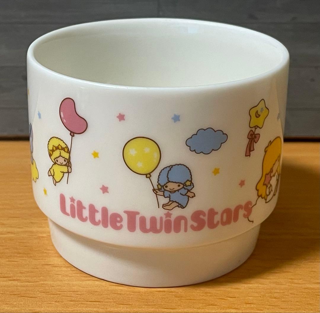 ロメ箱　キキララ丼スプーン付きタンブラーグラス持ち手付きマグカップ星柄マグカップ