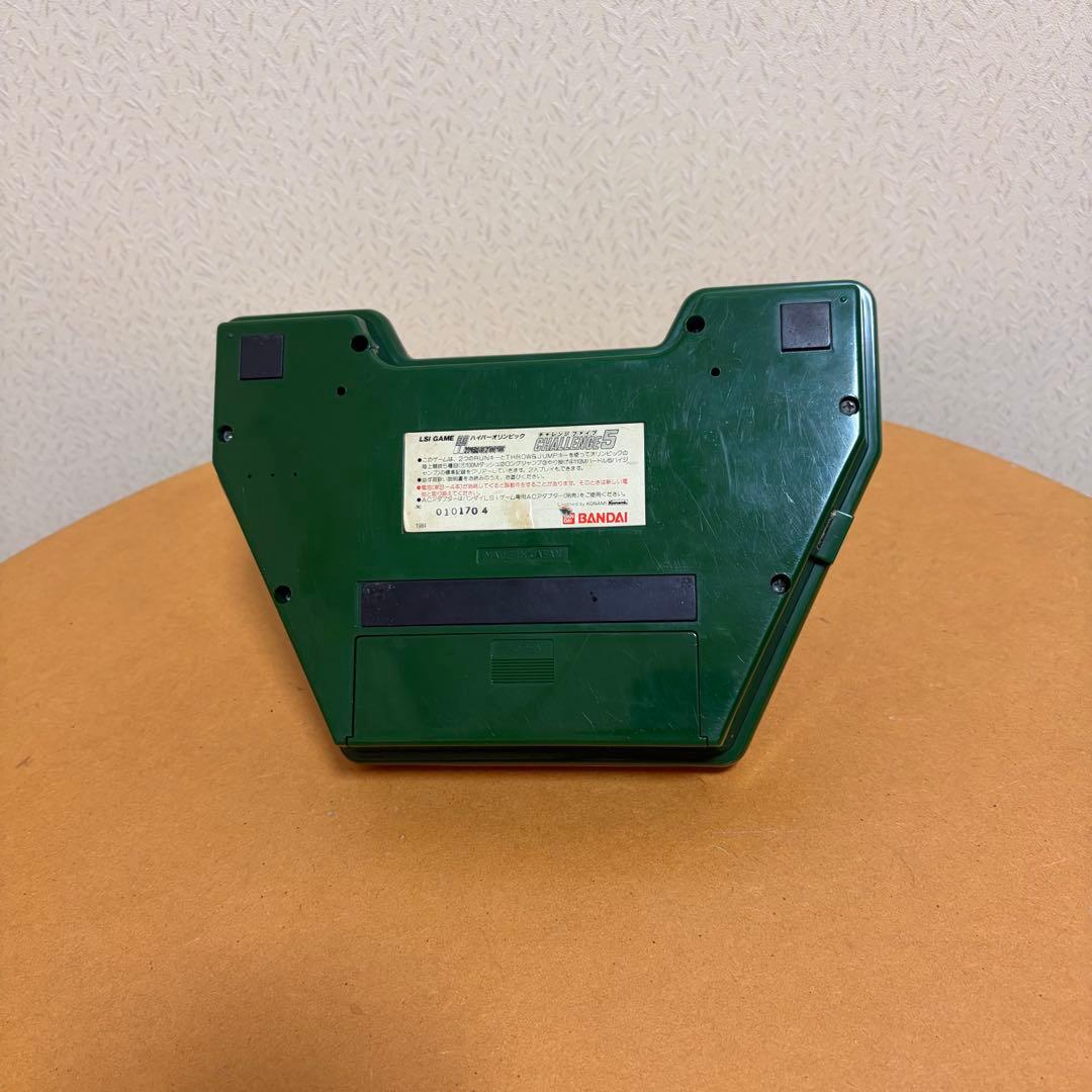 【動作確認済】希少 バンダイ LSIゲーム ハイパーオリンピック チャレンジ5