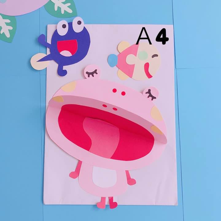 かえるの合唱☆幼稚園・保育園・壁面・壁画