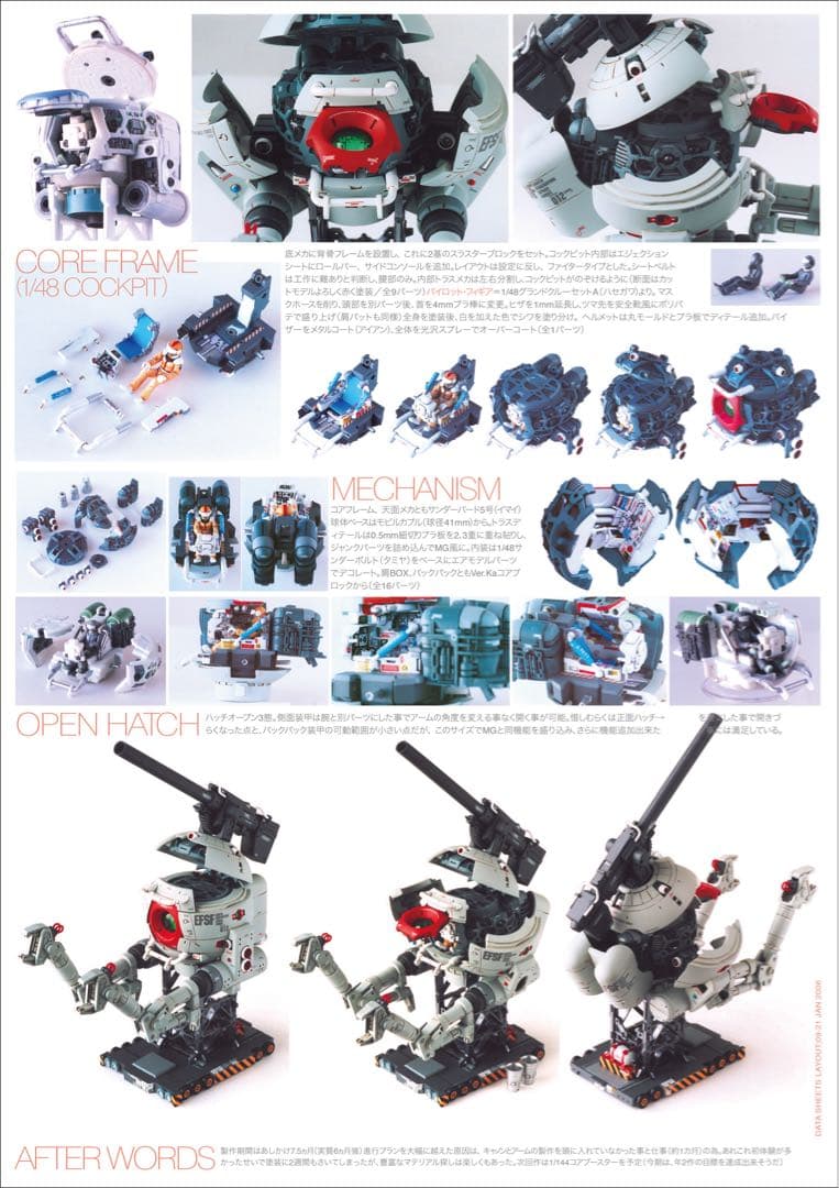 【完成品】1/144 ボール Ver.Ka セミスクラッチ／オラザク銅賞受賞作品