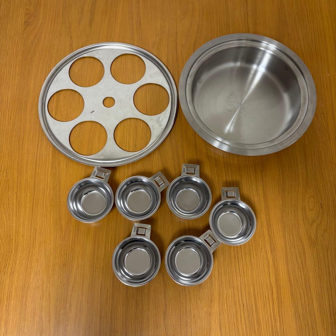 Amway Queen ステンレス鍋セット 3個