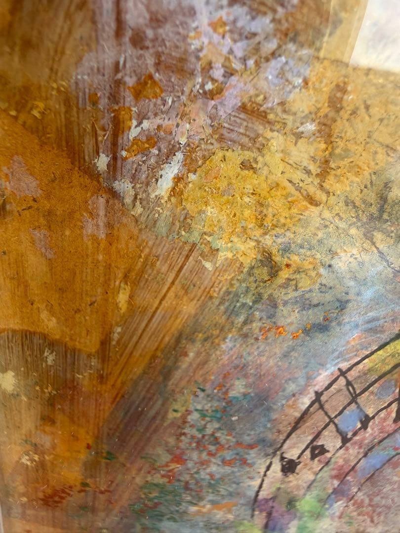Yasuo ARAK i 荒木康夫　絵画練習する天使　アンティーク　大幅値下げ中