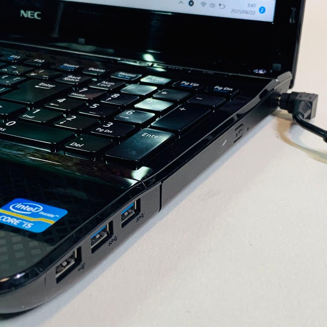 Core i5✨カメラ✨SSD✨メモリ16GB✨NEC✨オフィス✨ノートパソコン
