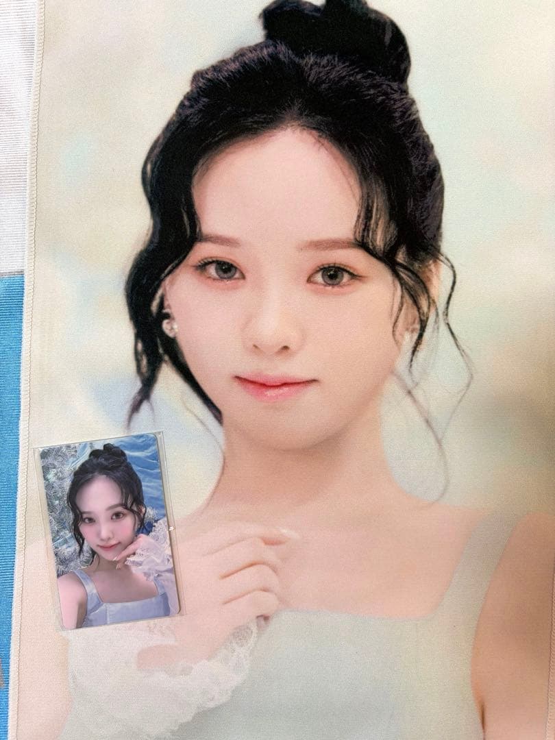 NiziU RIO ユニフォーム スローガン トレカ付き