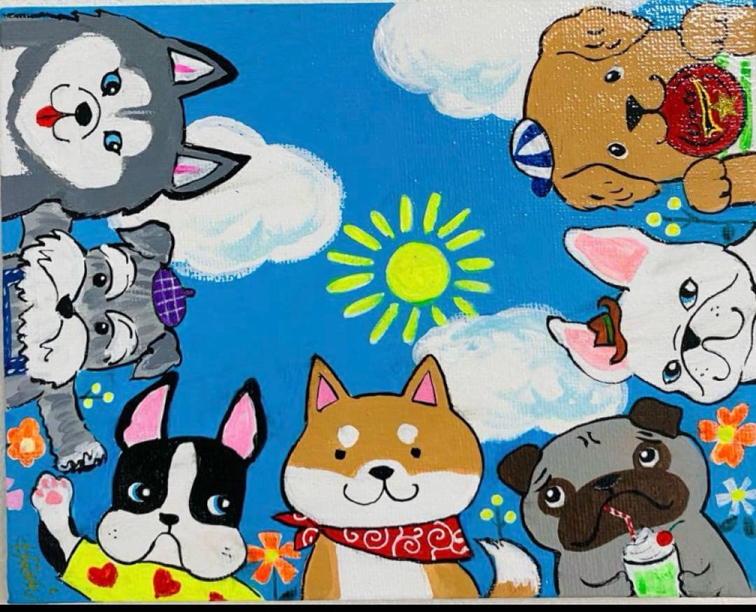 ふーか絵画8点