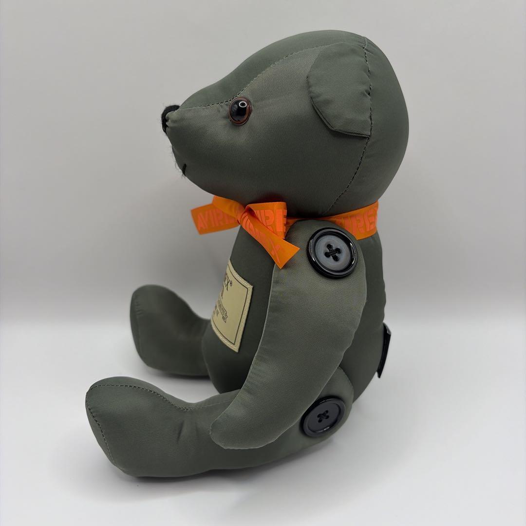 【非売品】AVIREX テディベア50周年記念（カーキ） オレンジリボン