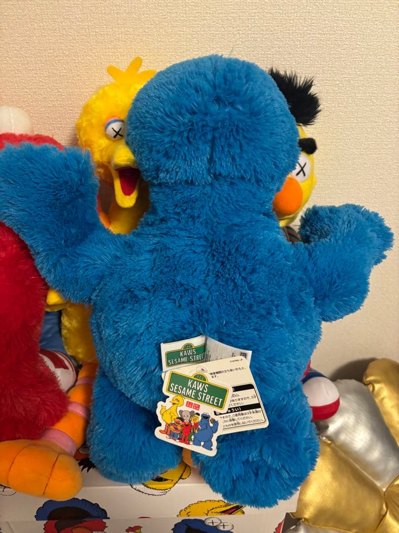KAWS セサミストリート ぬいぐるみ 5体セット