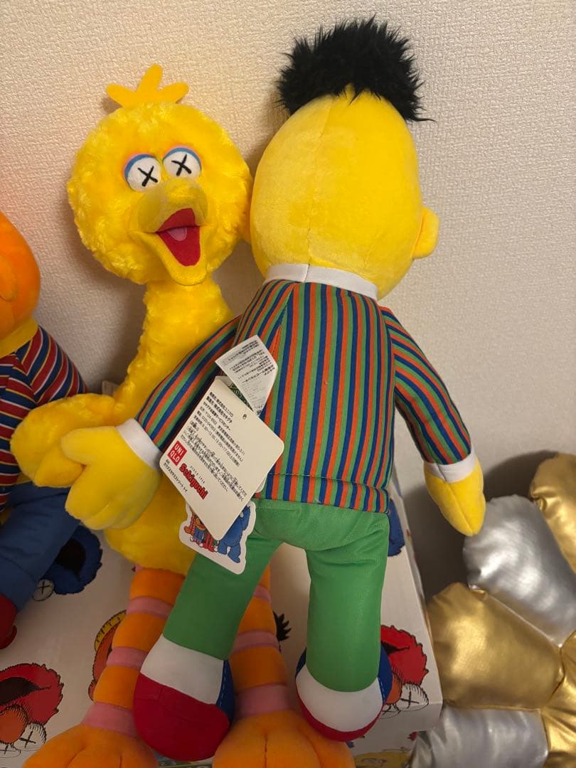 KAWS セサミストリート ぬいぐるみ 5体セット