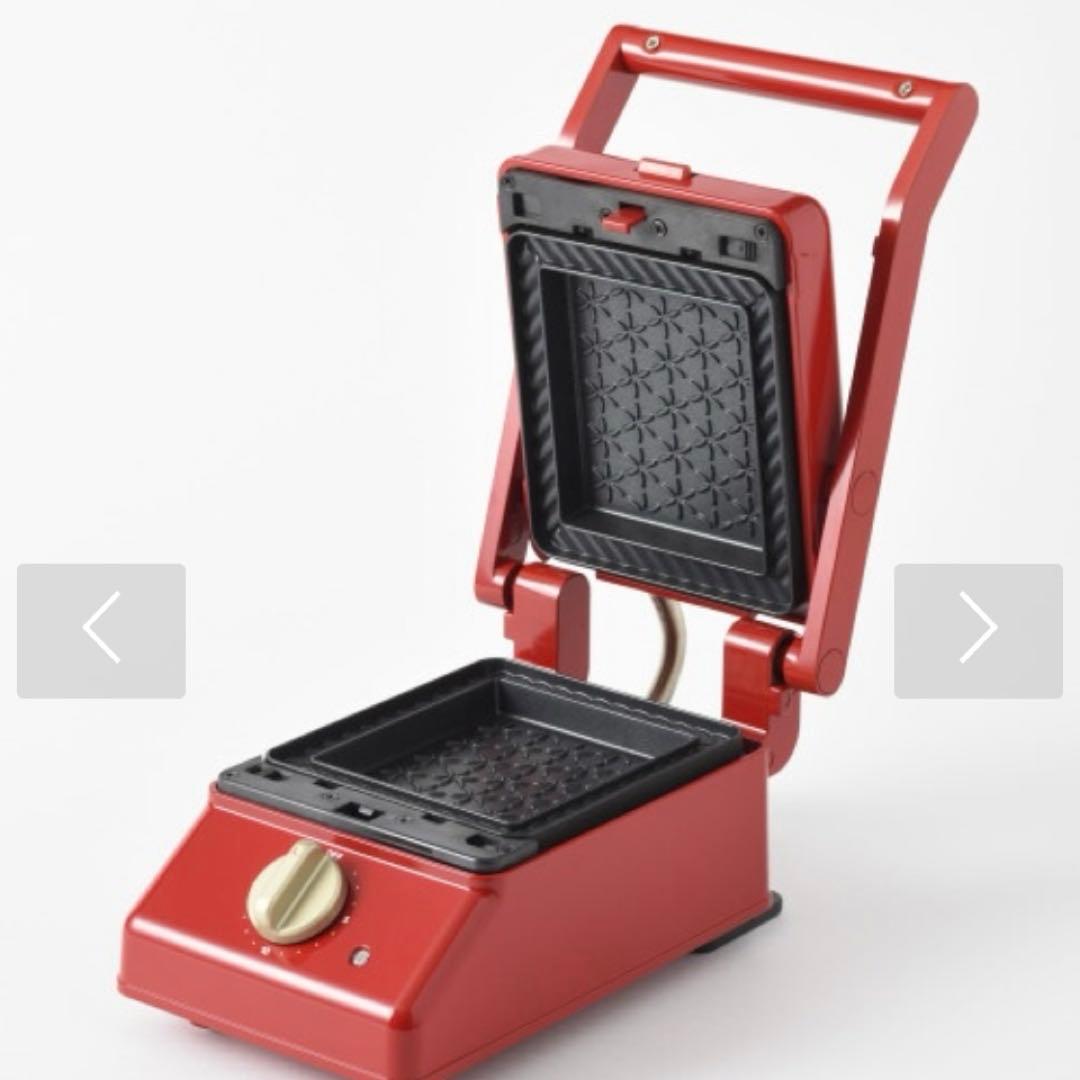 BRUNO ホットサンドメーカー レッド