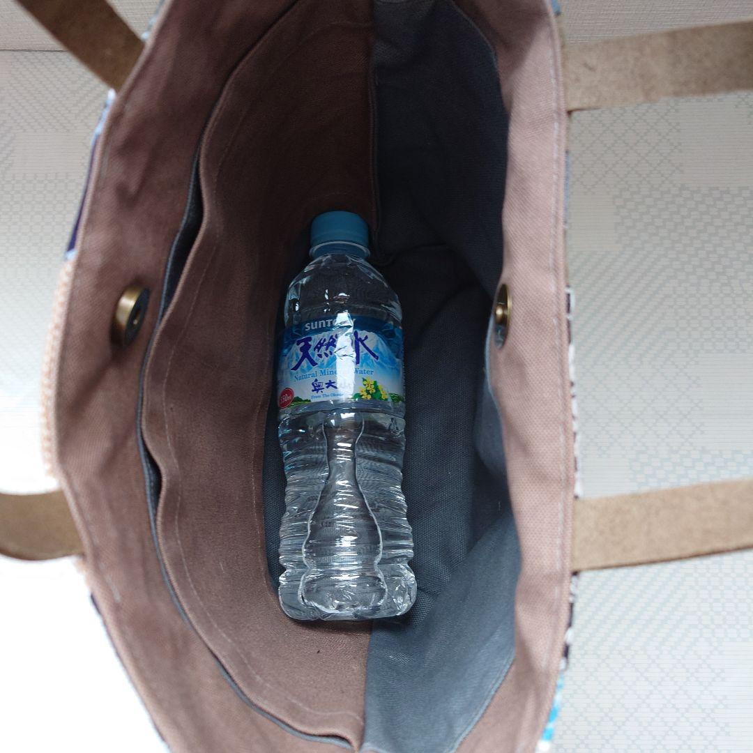 ミナペルホネン　両面パッチワーク　トートバッグ