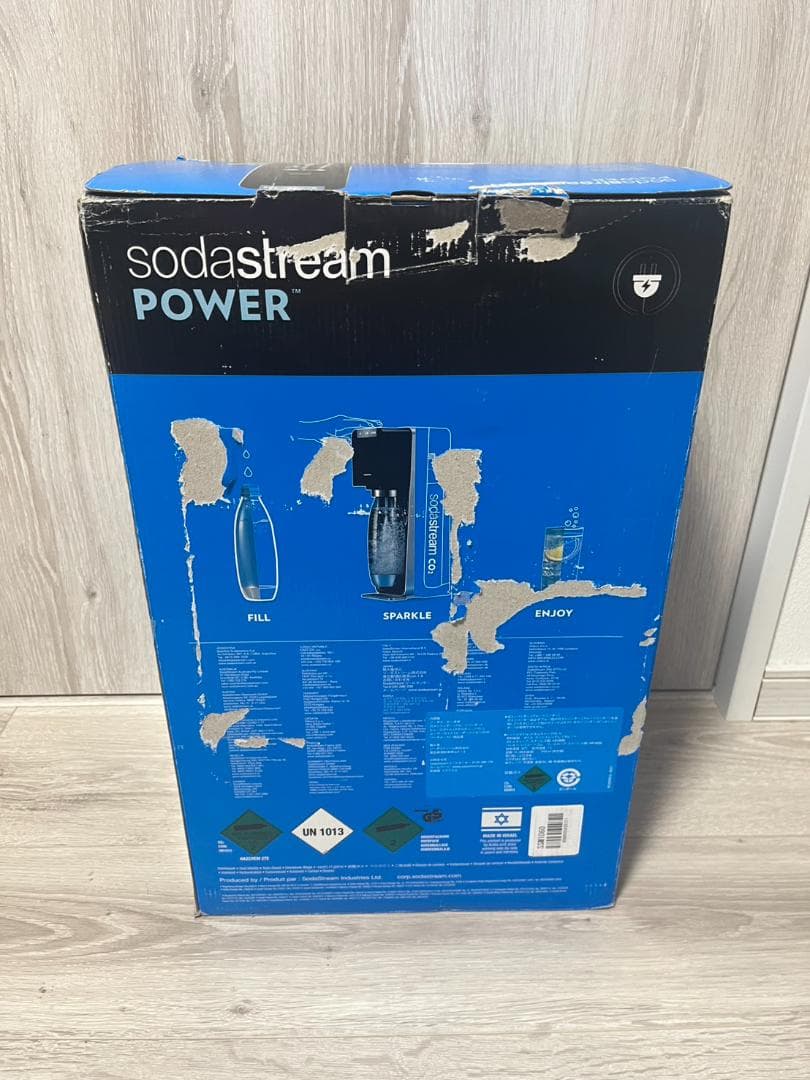 【外箱傷有】新品 sodastream POWER 炭酸水メーカー