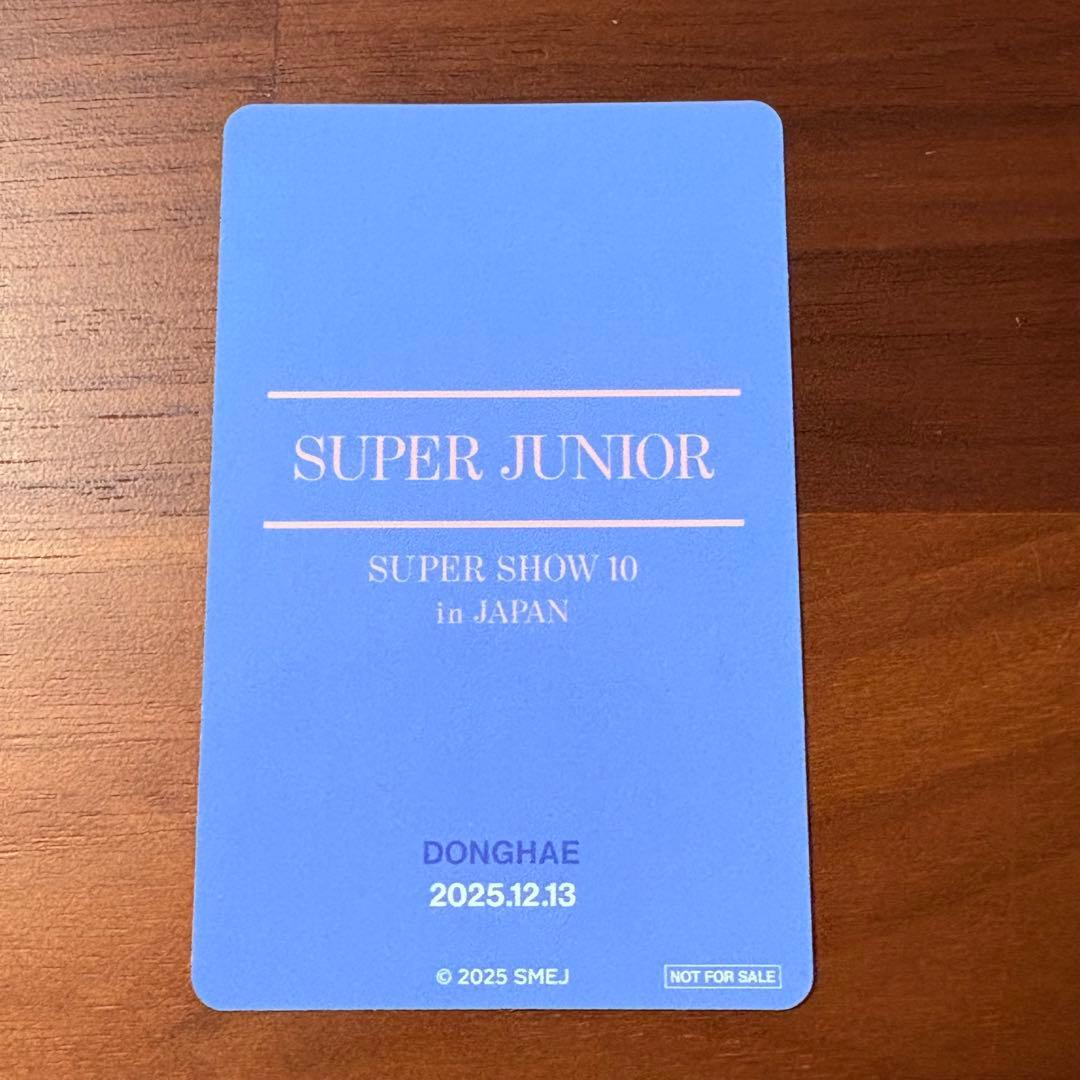 SUPERJUNIOR SS10 ドンヘ アプグレ トレカ 愛知 12/13