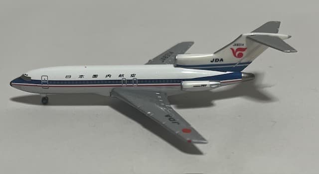 東亜国内航空 B727-100 JA8314 ケース付き
