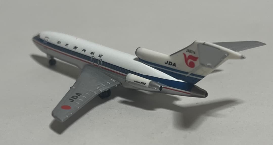 東亜国内航空 B727-100 JA8314 ケース付き