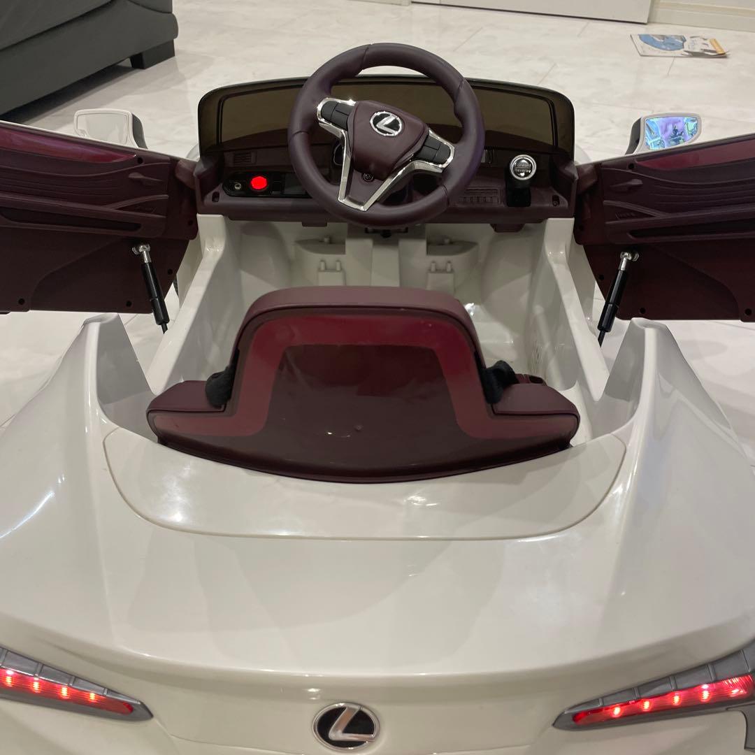 Lexus LC 電動ミニカー ホワイトLC500