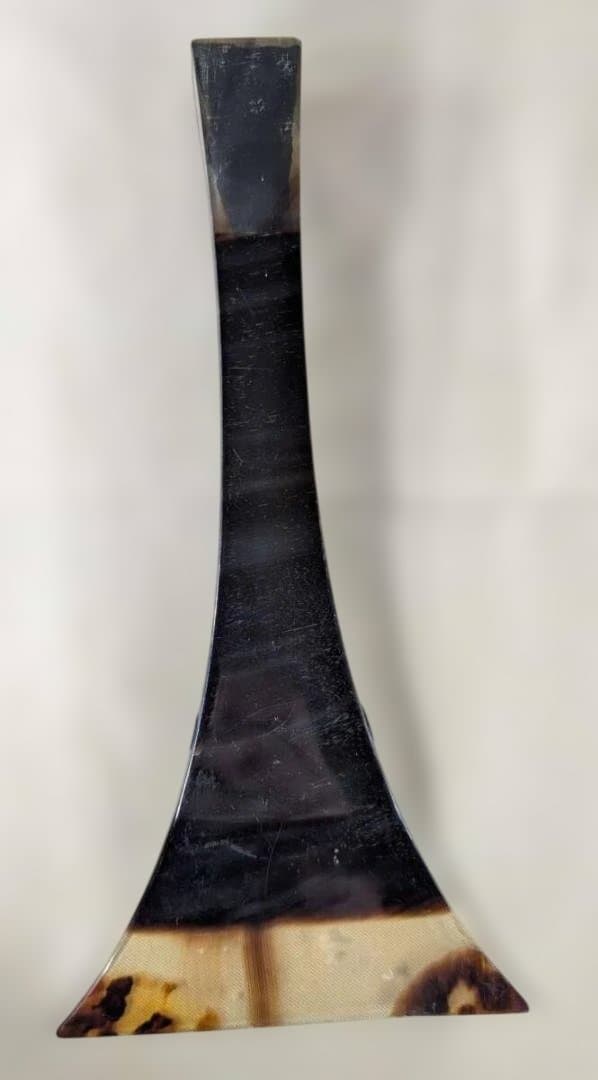 三味線　バチ　撥　長さ21.5cm　幅10.5cm　重さ137g　　管2042