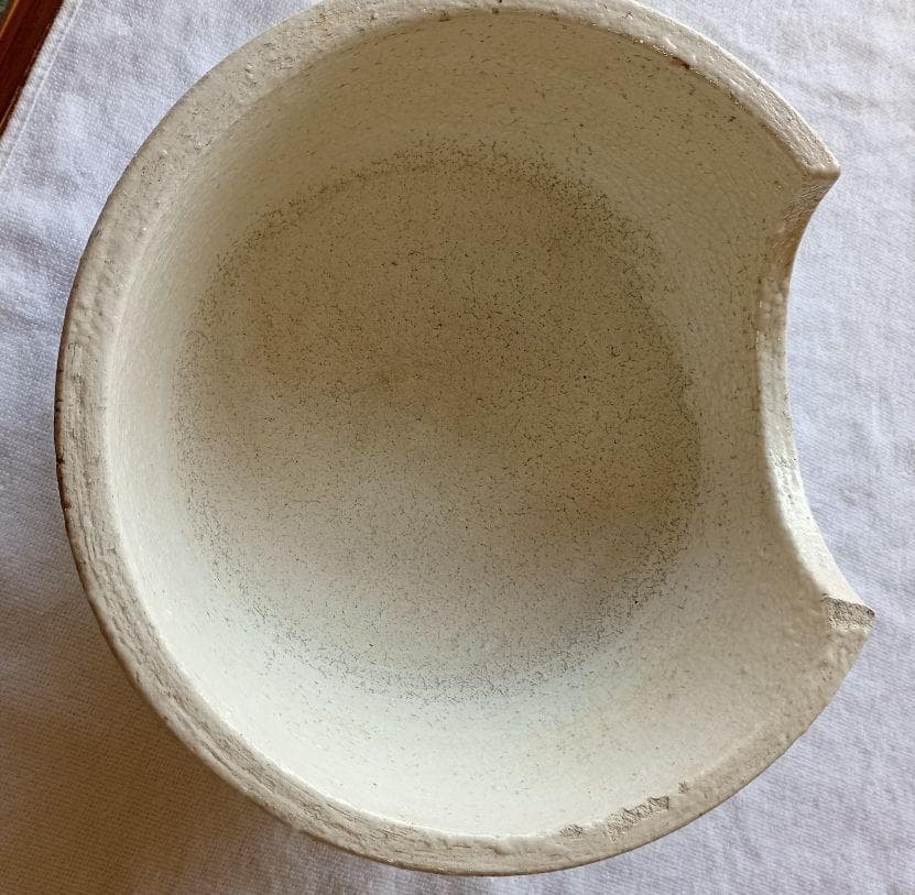 信濃焼き　風炉　茶道具　骨董品　置物飾り