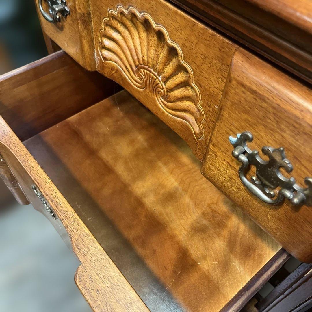 【ヨーロピアンチェスト】◆リゾート仕様◇天板難あり◇脚補修有◆