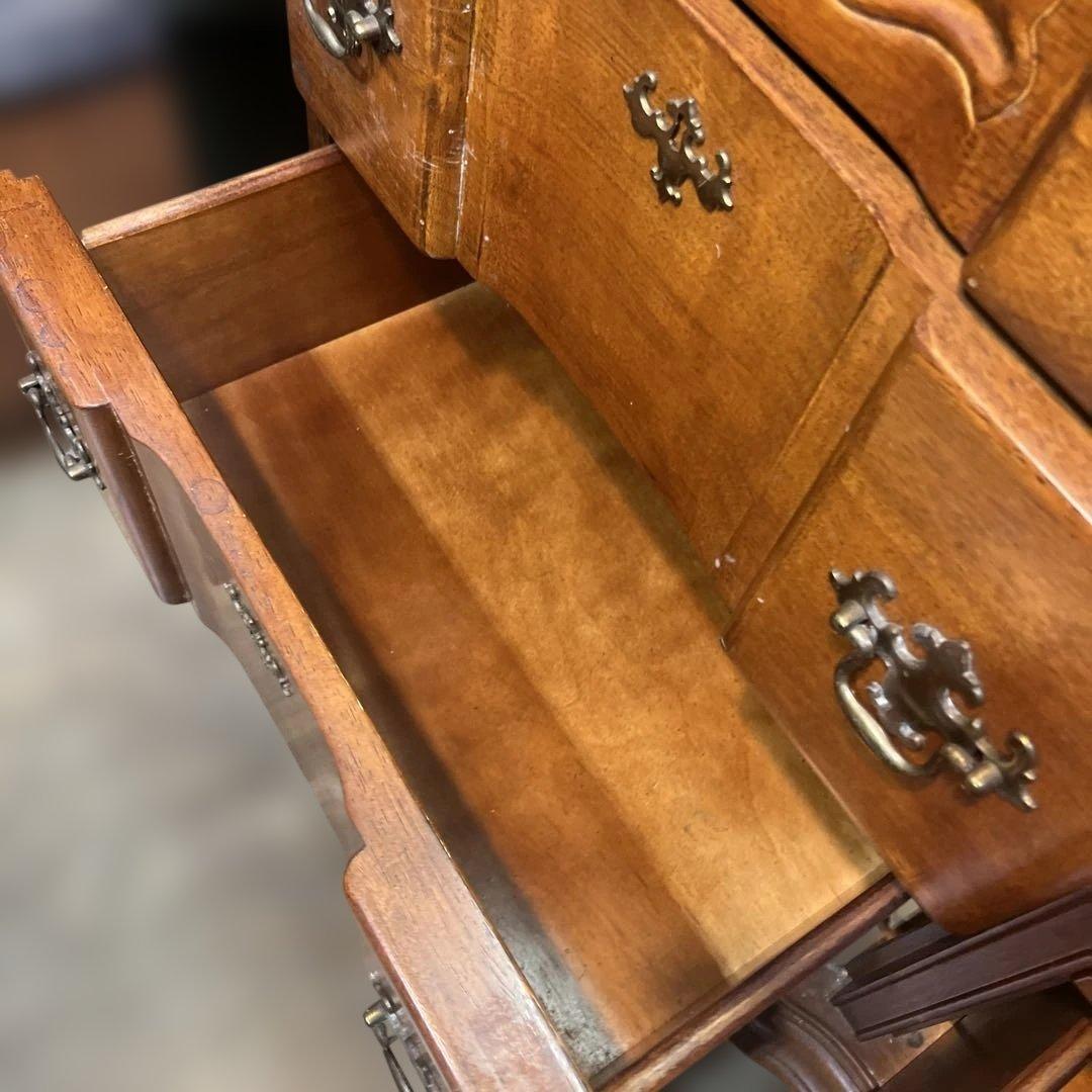 【ヨーロピアンチェスト】◆リゾート仕様◇天板難あり◇脚補修有◆