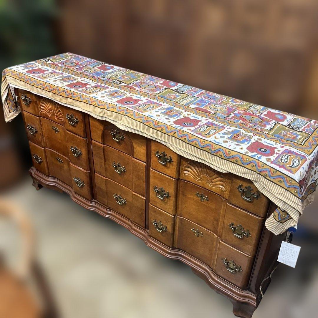 【ヨーロピアンチェスト】◆リゾート仕様◇天板難あり◇脚補修有◆