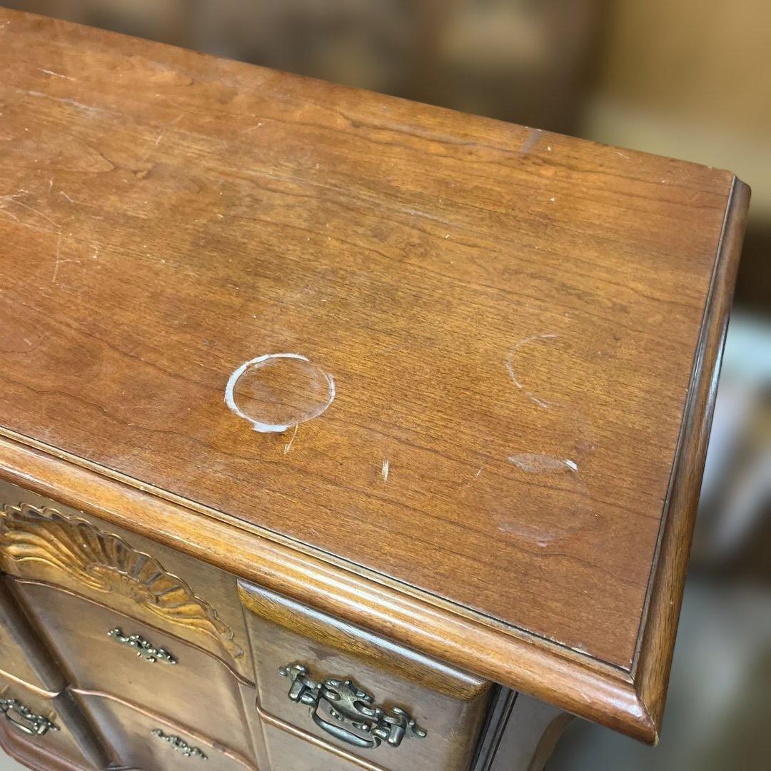 【ヨーロピアンチェスト】◆リゾート仕様◇天板難あり◇脚補修有◆