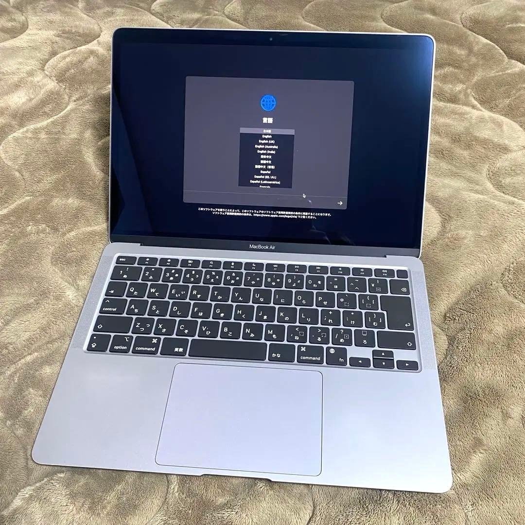 MacBook Air 2020 M1 メモリ/16GB.ストレージ/256GB