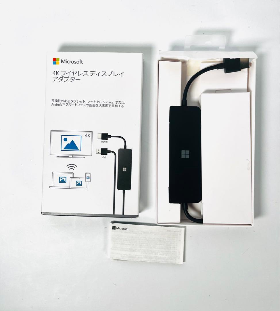 マイクロソフト 4K ワイヤレス ディスプレイ アダプター UTH-00036