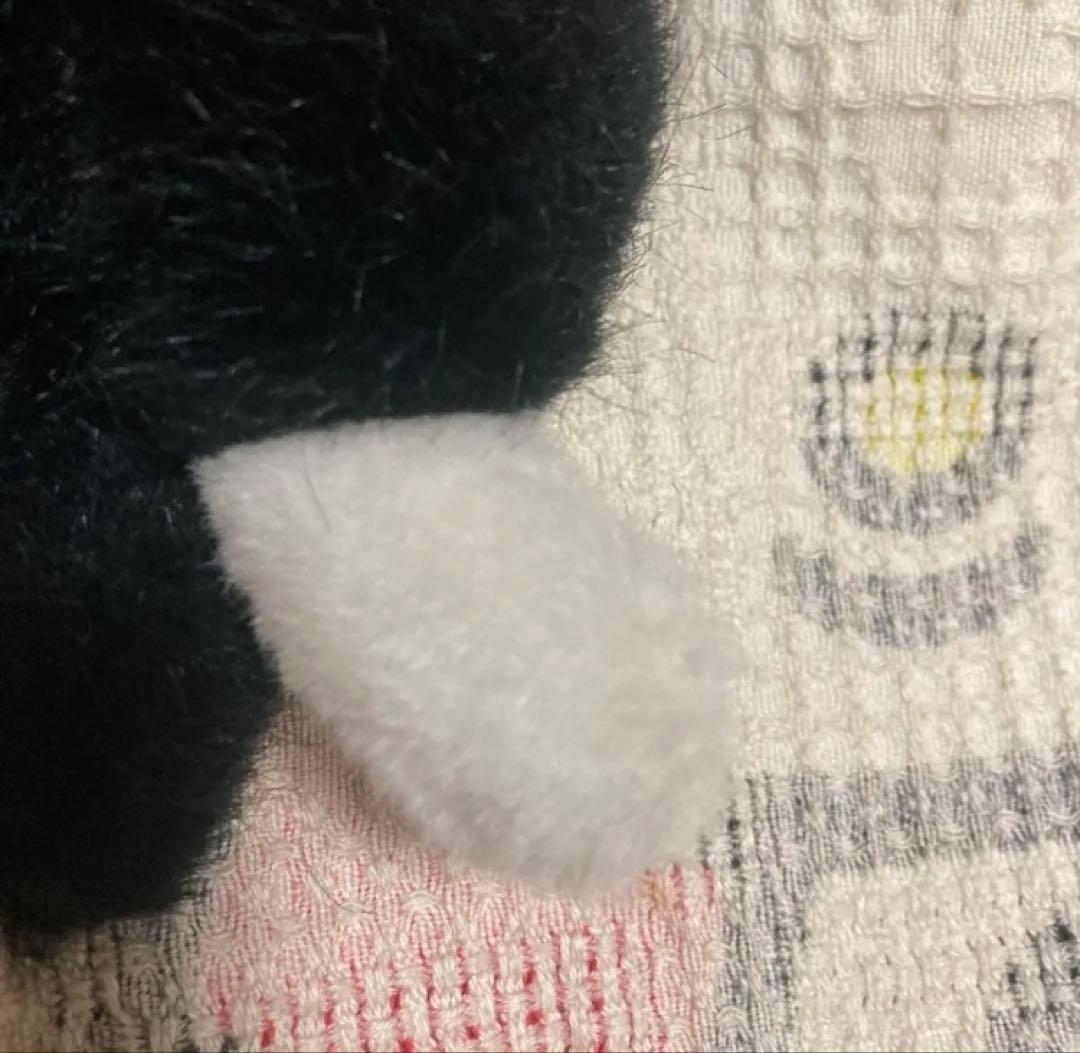 モンスイユ　 MAY BLUE シャム猫シリーズ　ルイ　黒猫 ぬいぐるみ