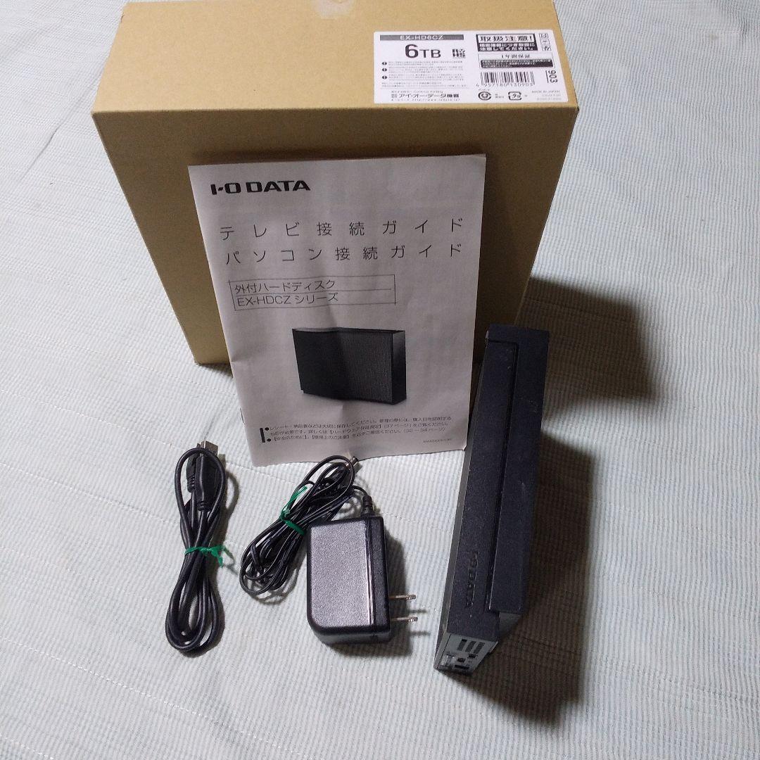 【開封済、中古品】外付けハードディスク　6TB