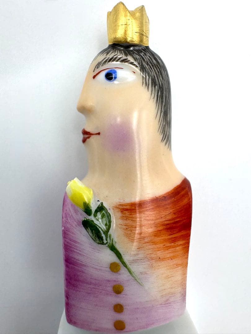 希少　マイセン オルフ・フィーバー　劇場　カスパーシアター　王子人形　双剣マーク