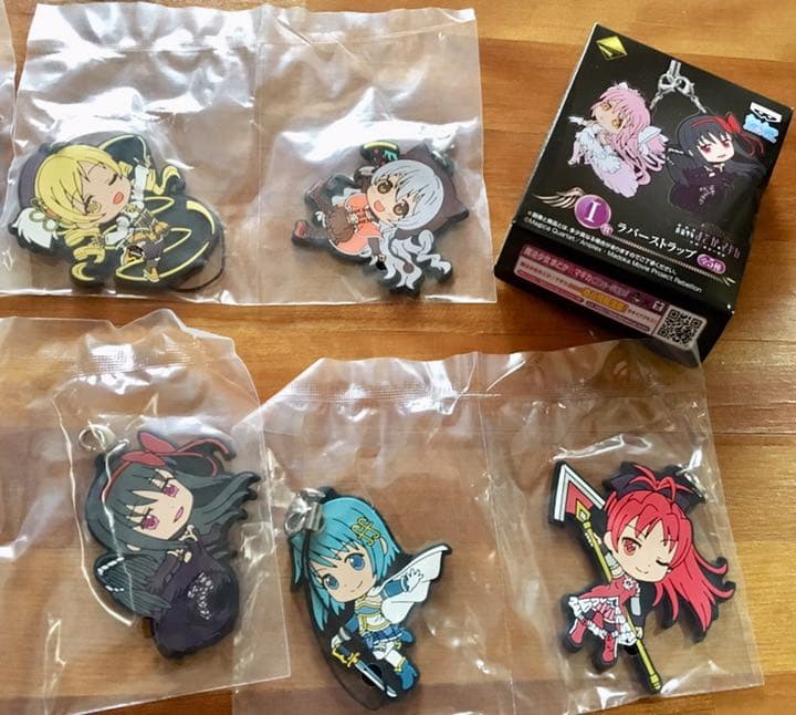 ラバーストラップ コンプ 魔法少女まどか☆マギカ 叛逆の物語 一番くじプレミアム