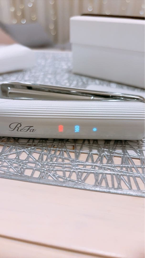 リファ フィンガーアイロン　コードレス ストレートアイロン ReFa