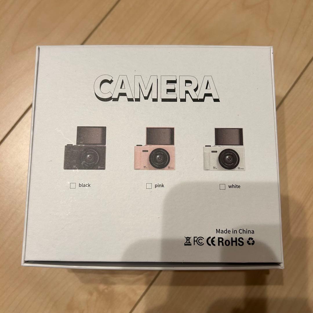 デジタルカメラ 5K 7500万画素 2.8インチスクリーン コンデジ 新品