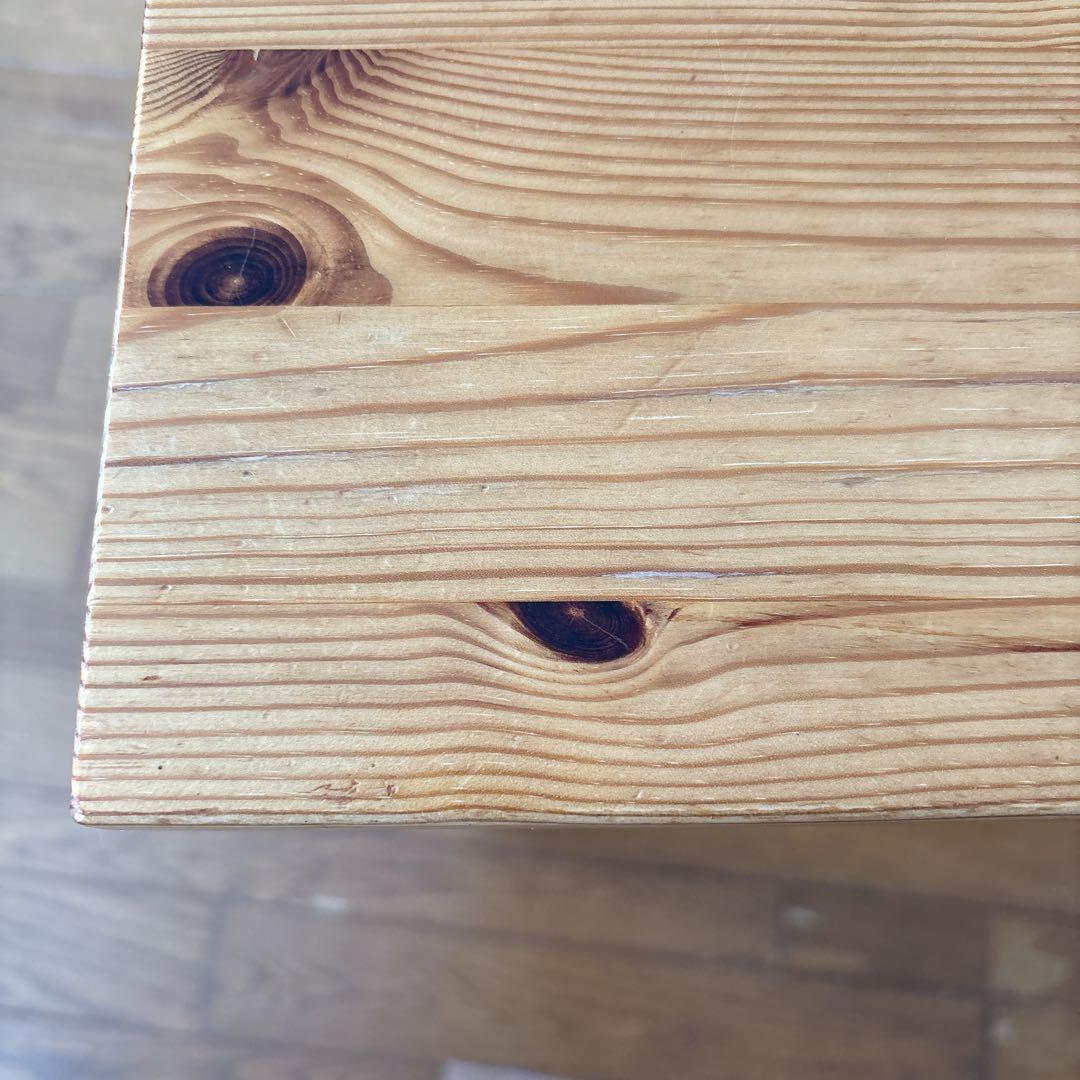 レア 廃番】MUJI 無印良品 パイン材 デスク 北欧 ヴィンテージ 75cm