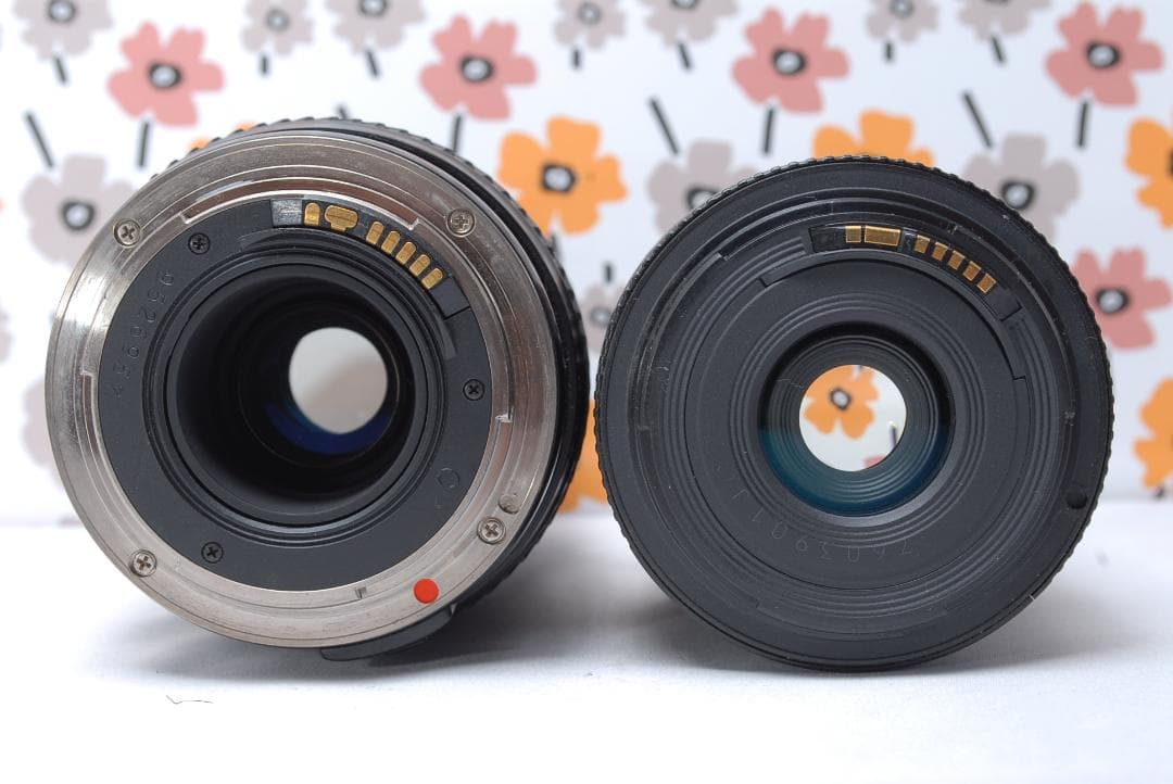 ❤Canon Kiss X2❤デジカメ一眼入門モデル❤Wレンズセット❤スマホ転送