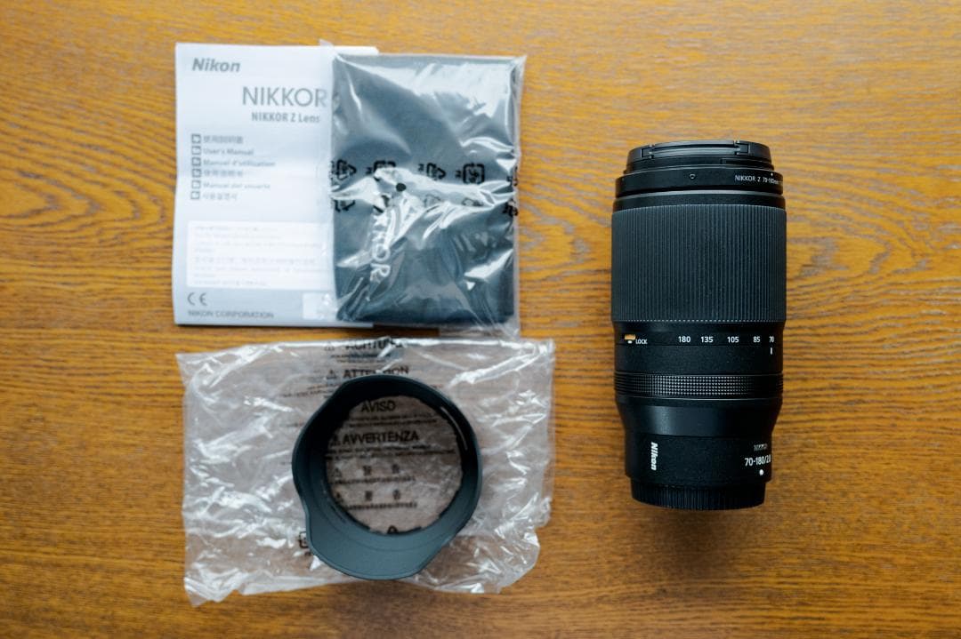 NIKKOR Z 70-180mm f/2.8 Nikon 望遠ズームレンズ