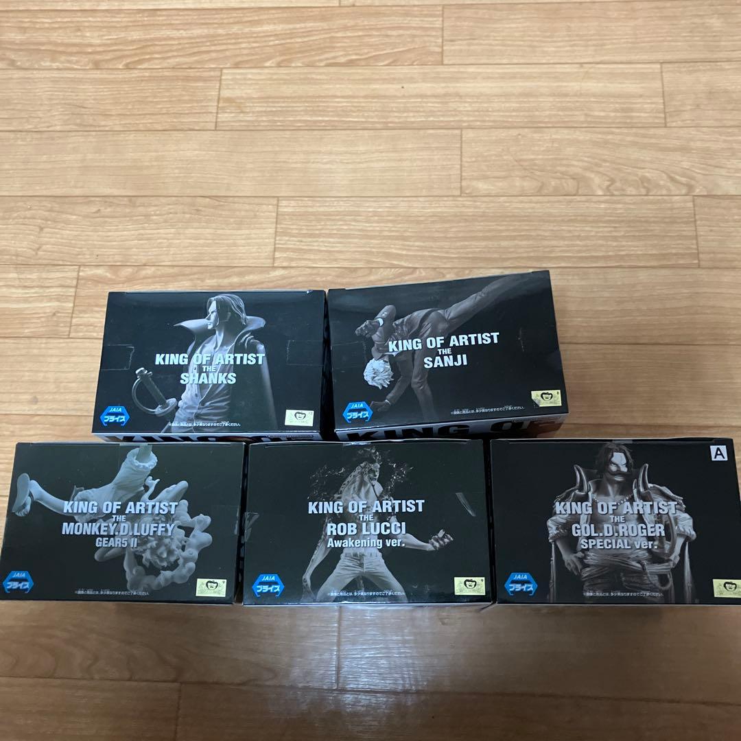 ONE PIECE KING OF ARTIST５種まとめ売り