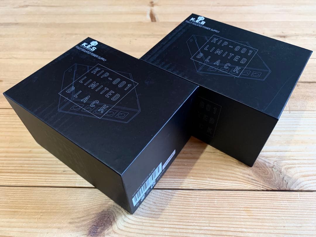 2個 K.E.S KIP-001 LTD BLK 限定 ブラック パワーサプライ