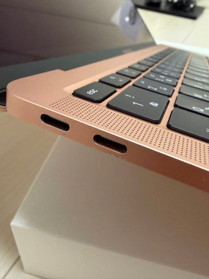 【状態良好】MacBook Air M1 2020 ゴールド 8GB/256GB