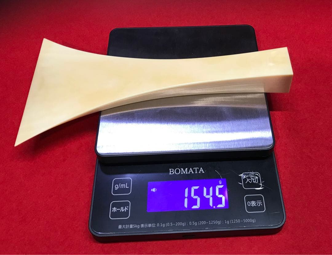 三味線撥116天然素材マンモス/三味線/弦楽器/バチ