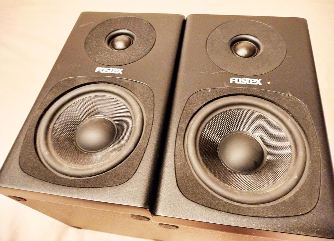 【動作良好】FOSTEX PM0.4c モニタースピーカーペア 【訳あり・格安】