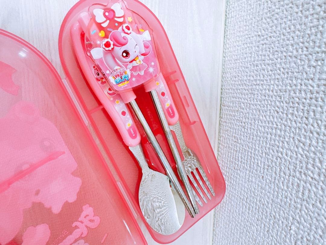 【早い者勝ち】ティニピン　ハチュピン　お弁当　カトラリーケース　ぬいぐるみ